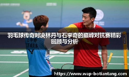 羽毛球传奇对决林丹与石宇奇的巅峰对抗赛精彩回顾与分析